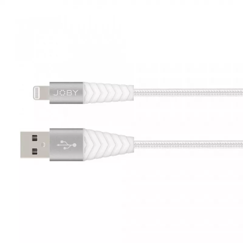 JOBY cabo de carregamento e sincronização Lightning, 1,2 m, branco (JB01812-BWW)