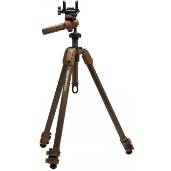 Kit de tripé de alumínio com cabeça de punho Manfrotto ALPHA S.H.O.T. Grip PRO, 8 kg (MK-R03-SD)