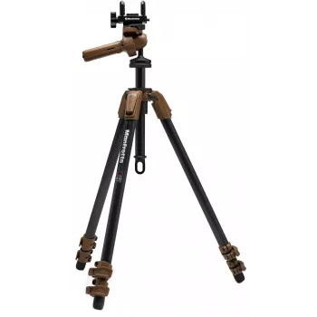 Manfrotto ALPHA S.H.O.T. Grip PRO Kit Carbon, tripé com cabeça de punho, 8 kg (MK-R05-SD)
