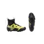 Sapatos de BTT de inverno Northwave Celsius XC preto/amarelo fluorescente
