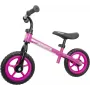 Bicicleta de equilíbrio 10 rosa - bicicleta infantil ultraleve com pneus EVA antipfuração, selim e guiador ajustáveis, 18 meses-5 anos, máx. 25 kg