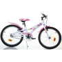 Bicicleta infantil Candy 20 77330 branco/rosa