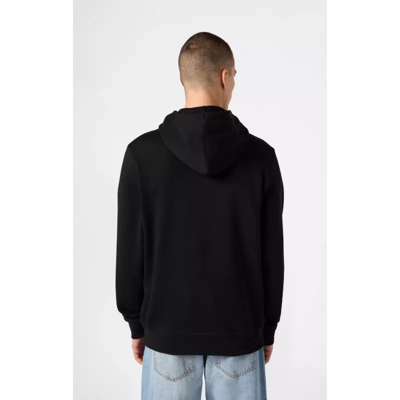 Champion Sweatshirt com capuz para homem preto 220271 KK001 tamanho S