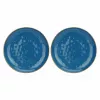 ROSE&TULIPANI Concerto Blu Avio conjunto de 2 pratos redondos 32 cm azul-marinho