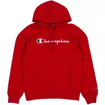 Champion Powerblend Sweatshirt com capuz para homem vermelho 220253 RS054 S
