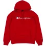 Champion Sweatshirt com capuz para homem, vermelho 220253 RS054, tamanho S
