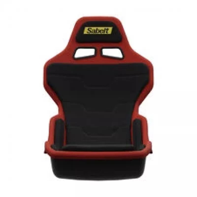 Banco de simulador de corrida Sabelt SRP-1, concha em fibra de vidro, design de Fórmula, acolchoado - Racing Black