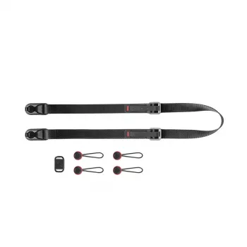 Correia de câmara Peak Design L-BL-3 com sistema Anchor-Link, preto