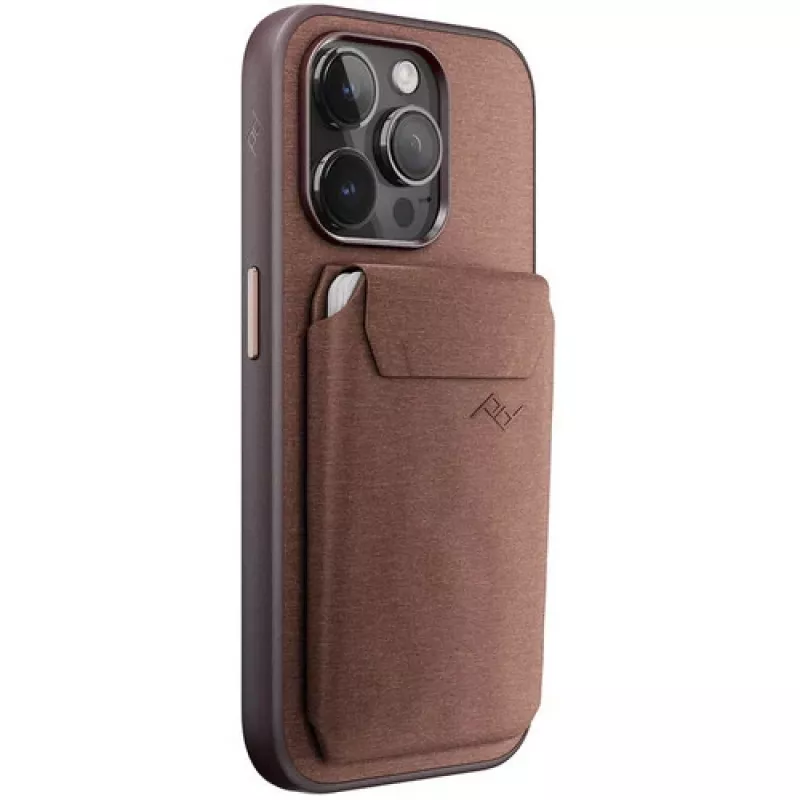 Peak Design Mobile Wallet Slim carteira, Redwood (M-WA-AA-RD-1)