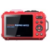 Câmara compacta Kodak WPZ2RD6 vermelha 16,35 MP à prova de água com Wi-Fi