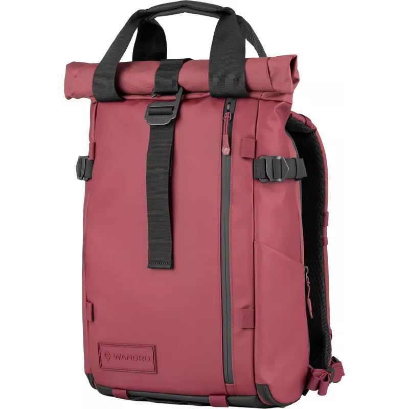 Mochila compacta para o dia a dia Wandrd PRVKE 15L, Rhone Burgundy (PK15-RB-PB-4)