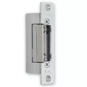 2N 11211MB abre-portas elétrico, bloqueio mecânico, 12V DC, 230mA, baixo consumo, cinzento metálico