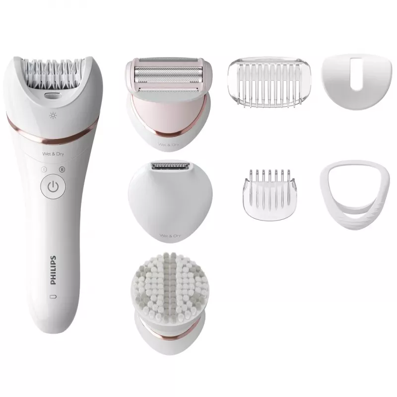 Philips 8000 Series depiladora BRE735/00 depiladora húmida e seca