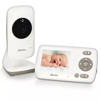 Alecto DVM71 babyphone vídeo com ecrã a cores de 2,4 polegadas e câmara
