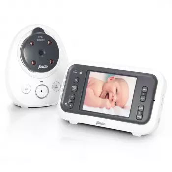 Alecto DVM-77 babyphone vídeo com ecrã a cores de 2,8 polegadas