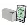 Alecto WS-1200 estação meteorológica sem fios com sensor exterior, preto/cinzento