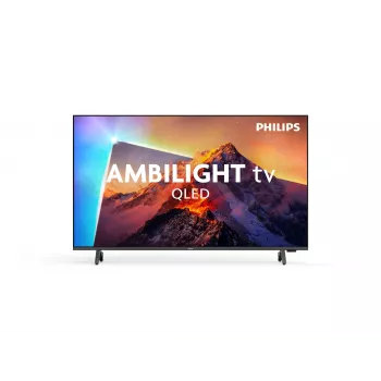 Philips 50PQS8611/12 TV Smart QLED 4K de 50 polegadas, TITAN OS, Ambilight