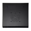 DSIT DS10-3312 caixa de servidor de parede 12U 10 polegadas com porta de vidro, 312x310x618 mm, preto