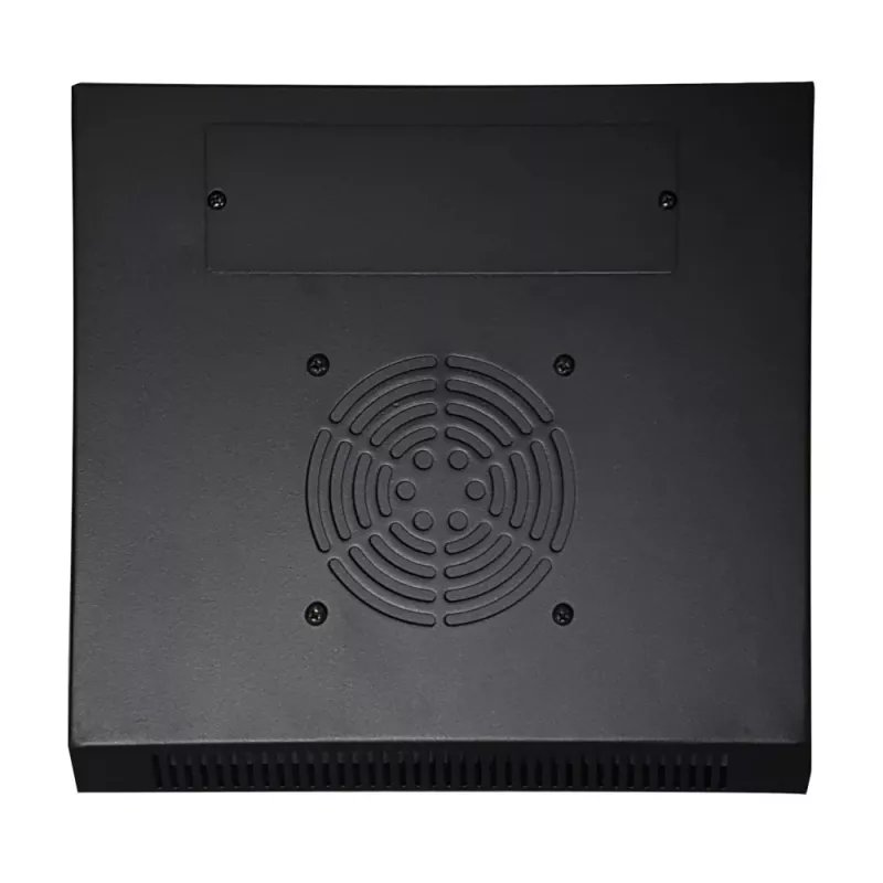 DSIT DS10-3312 caixa de servidor de parede 12U 10 polegadas com porta de vidro, 312x310x618 mm, preto
