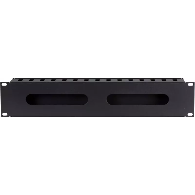 DS-IT painel de gestão de cabos oculto 19 polegadas - 2U (DS-1902-2U)