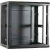 DSIT armário de servidor de parede 12U com porta de vidro 600x450x634 mm