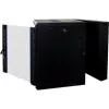DSIT armário de servidor de parede reversível 12U com porta de vidro, branco, 600x600x635 mm