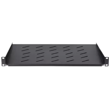 DSIT DS-FH1U400 Prateleira 1U para armários de parede com 600 mm de profundidade, profundidade 400 mm
