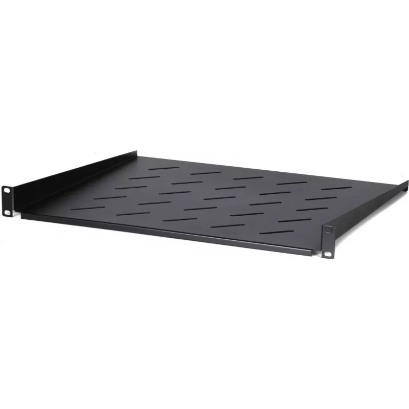DSIT DS-FH1U400 Prateleira 1U para armários de parede com 600 mm de profundidade, profundidade 400 mm