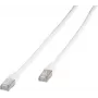 Vivanco cabo de rede Ethernet Cat.6 F/UTP, 2 m, branco (VVITLANC620W)
