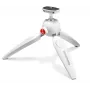 Mini tripé Manfrotto PIXI EVO branco com cabeça de esfera