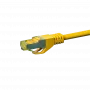 Cabo de rede patch DSIT Cat.7 S/FTP PiMF, ficha RJ45 macho para ficha RJ45 macho, amarelo, 50 m (DC-77-500)