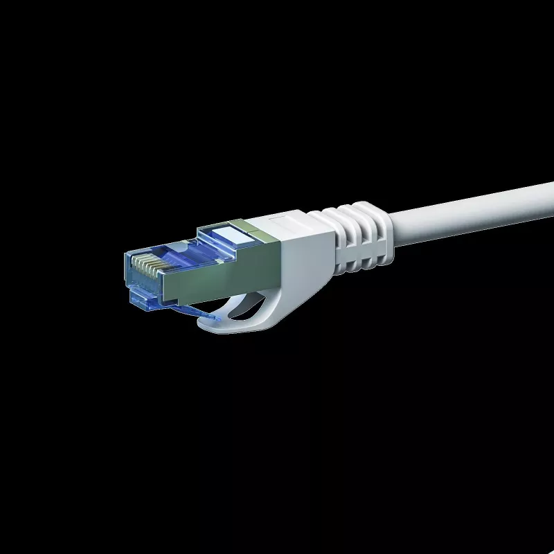 Cabo de rede patch DSIT Cat 6a S/FTP LSOH 30 m branco