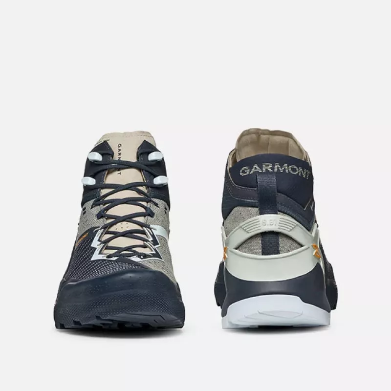 Sapatos de caminhada Garmont 9.81 Onyx Mid GTX para homem - Nights Blue/Plein Blue, tamanho 44.5