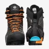 Botas de montanha semi-automáticas para crampons Scarpa Ribelle HD para homem - Carbon/Tonic - EU 44.5