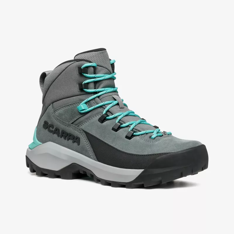Botas de trekking Scarpa Mustang Trk GTX para mulher - Smoke/Ceramic (EU 40)