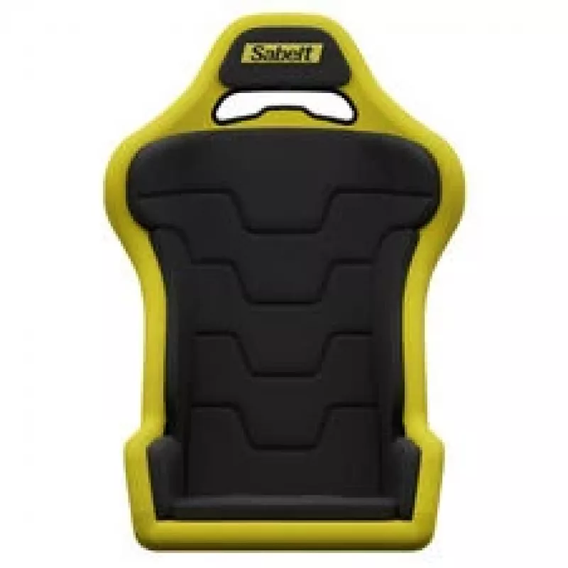 Assento de sim racing Sabelt SRS-1, concha em fibra de vidro, acolchoado - Racing Black