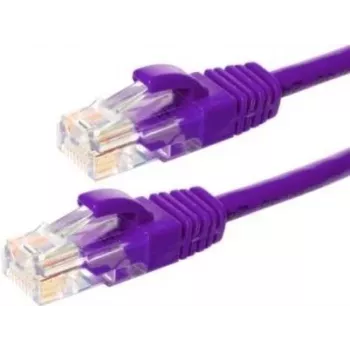 DSIT cabo patch Ethernet CAT6 U/UTP 0,5 m violeta 100% cobre