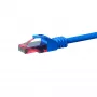 DSIT cabo de instalação de rede CAT6 U/UTP, 50m, azul, 100% cobre, maciço, 23 AWG, 250MHz, Eca