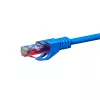 DSIT cabo de instalação de rede CAT6 U/UTP, 50m, azul, 100% cobre, maciço, 23 AWG, 250MHz, Eca