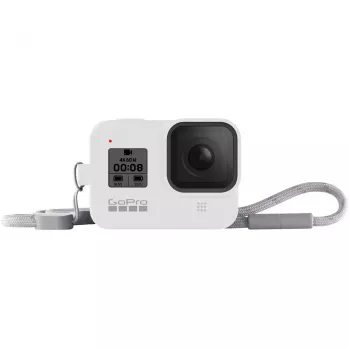 Capa + cordão GoPro para HERO8 Black, White Hot (AJSST-002)