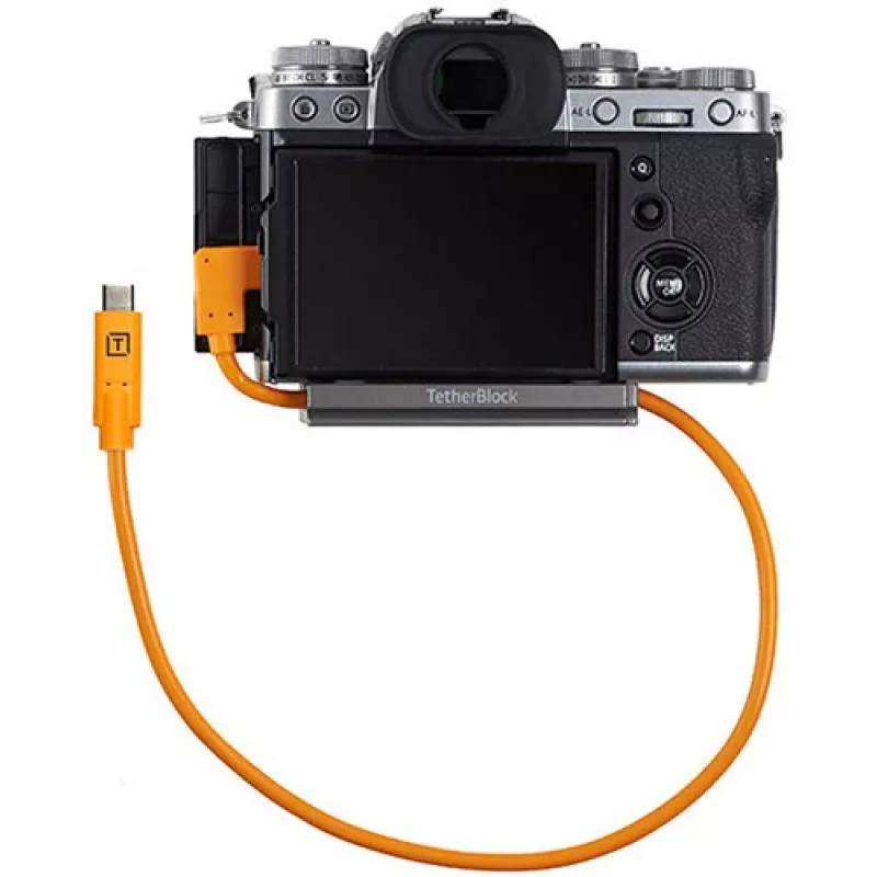 Cabo de tethering angular USB-C para USB-C Tether Tools TetherPro 50 cm, laranja (CUCRTC1-ORG)