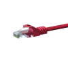 Cabo patch de rede DSIT CAT5e U/UTP, 0,25 m, vermelho, 100% cobre (DC-55-002)