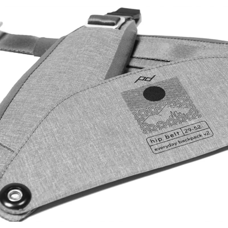 Cinto de anca Peak Design Everyday Hip Belt v2, 29-52 in, Ash (BEDHB-52-AS-2)