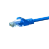 Cabo de rede DSIT CAT5e U/UTP 0,25 m azul 100% cobre