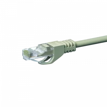 Cabo de rede DSIT CAT5e U/UTP 0,5 m cinzento 100% cobre RJ45
