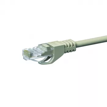 Cabo de rede DSIT CAT 5e U/UTP, 1 m, cinzento, CCA (DC-C51-010)