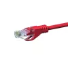 Cabo patch Ethernet DSIT CAT5e U/UTP, 1,5 m, vermelho, CCA, RJ45, Gigabit