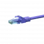 Cabo de rede DSIT CAT 5e U/UTP - 3 metros - violeta - CCA (DC-C58-030)