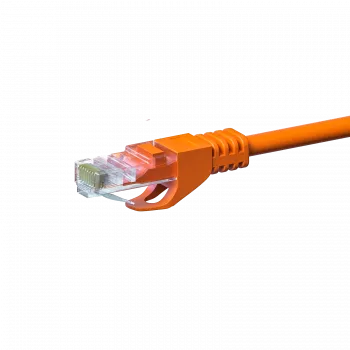 Cabo de rede DSIT CAT 5e U/UTP 20 m laranja CCA (DC-C56-200)