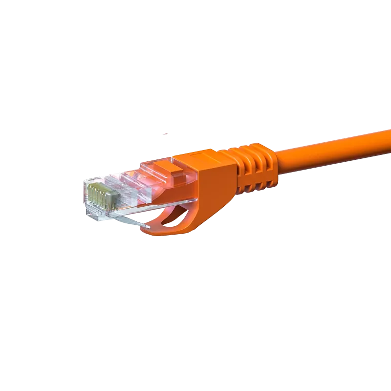 Cabo de rede DSIT CAT 5e U/UTP 20 m laranja CCA (DC-C56-200)